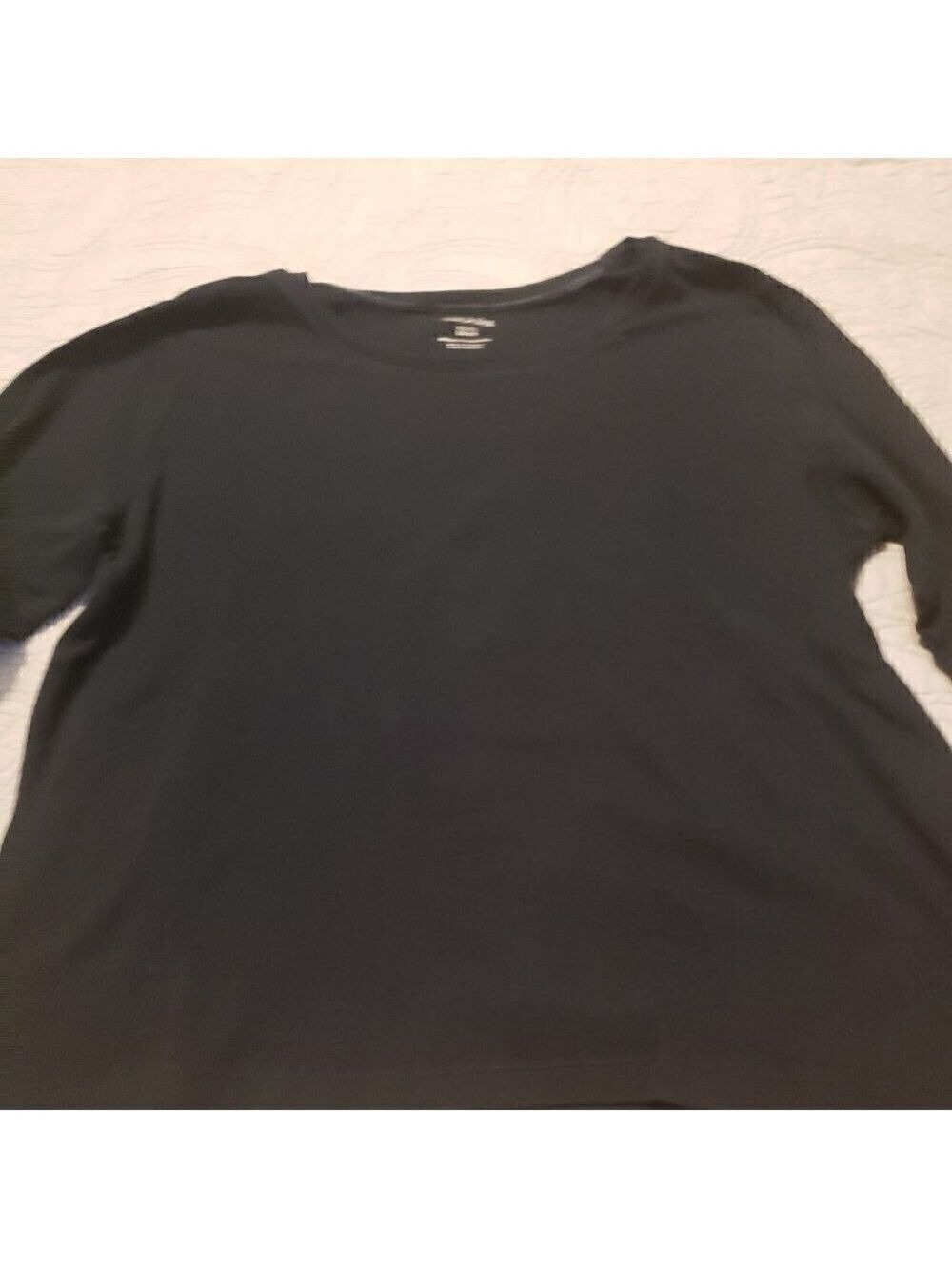 White Stag Black Long Sleeve T-Shirt.